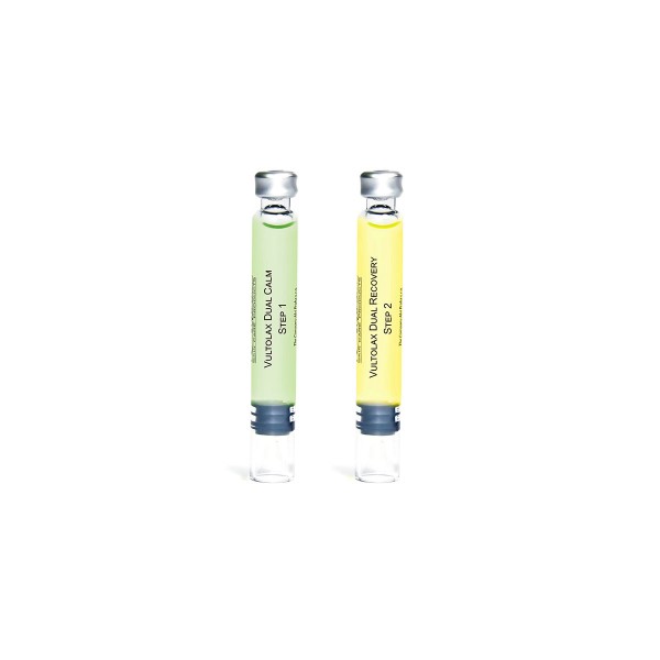 Mesococktail Vultolax Dual Calm Step 1 + Recovery Step 2 per apparecchio DermaJet AirPro 10x1,5 ml