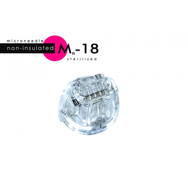 Cartuccia monouso per trattamento RF-lifting con aghi non isolati M-18
