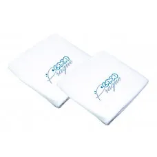 Plaid double face in spugna con logo Alvi Prague