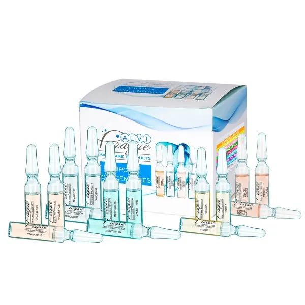 Set di fiale per un efficace trattamento professionale della pelle 8x2ml