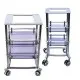 Carrello per estetista Design Pure Chrome