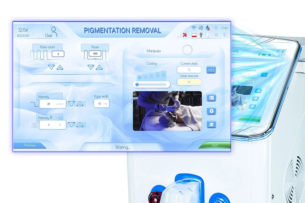 Macchina luce pulsata professionale IP-100 Light Pro Smart 5