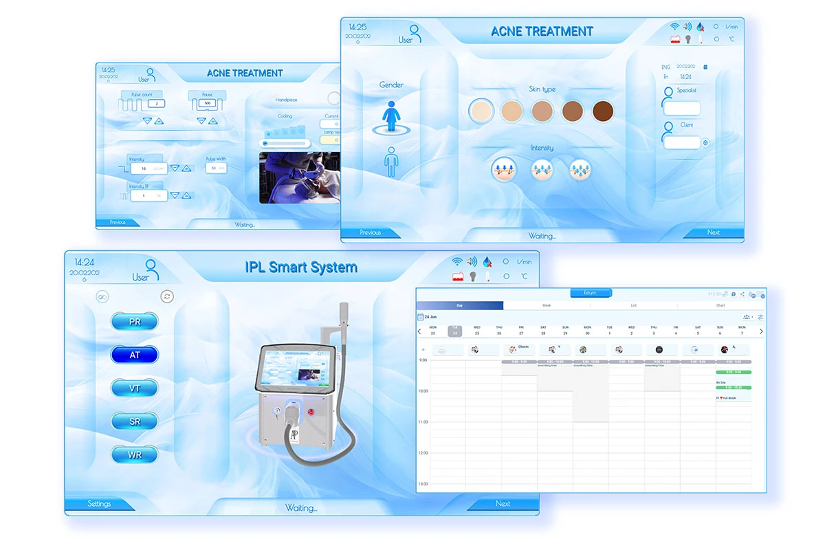Macchina luce pulsata professionale IP-100 Light Pro Smart 3