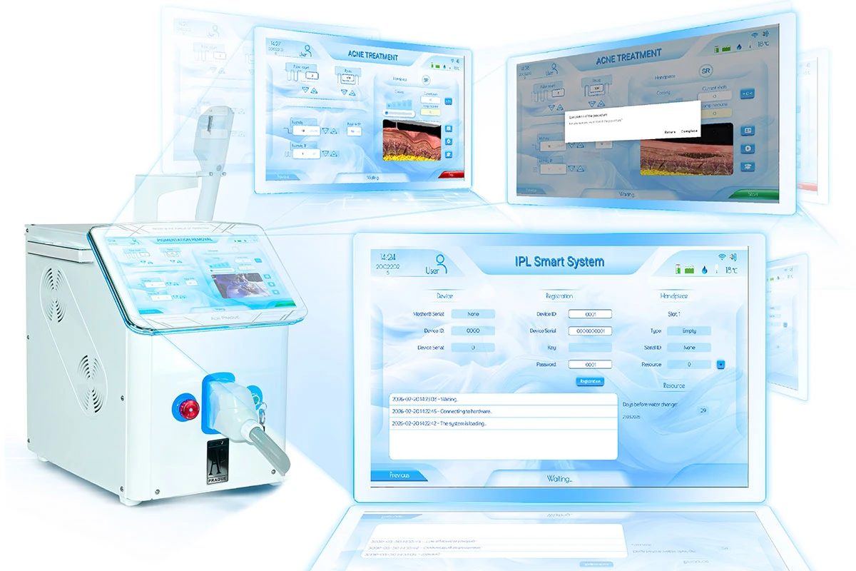 Macchina luce pulsata professionale IP-100 Light Pro Smart 4