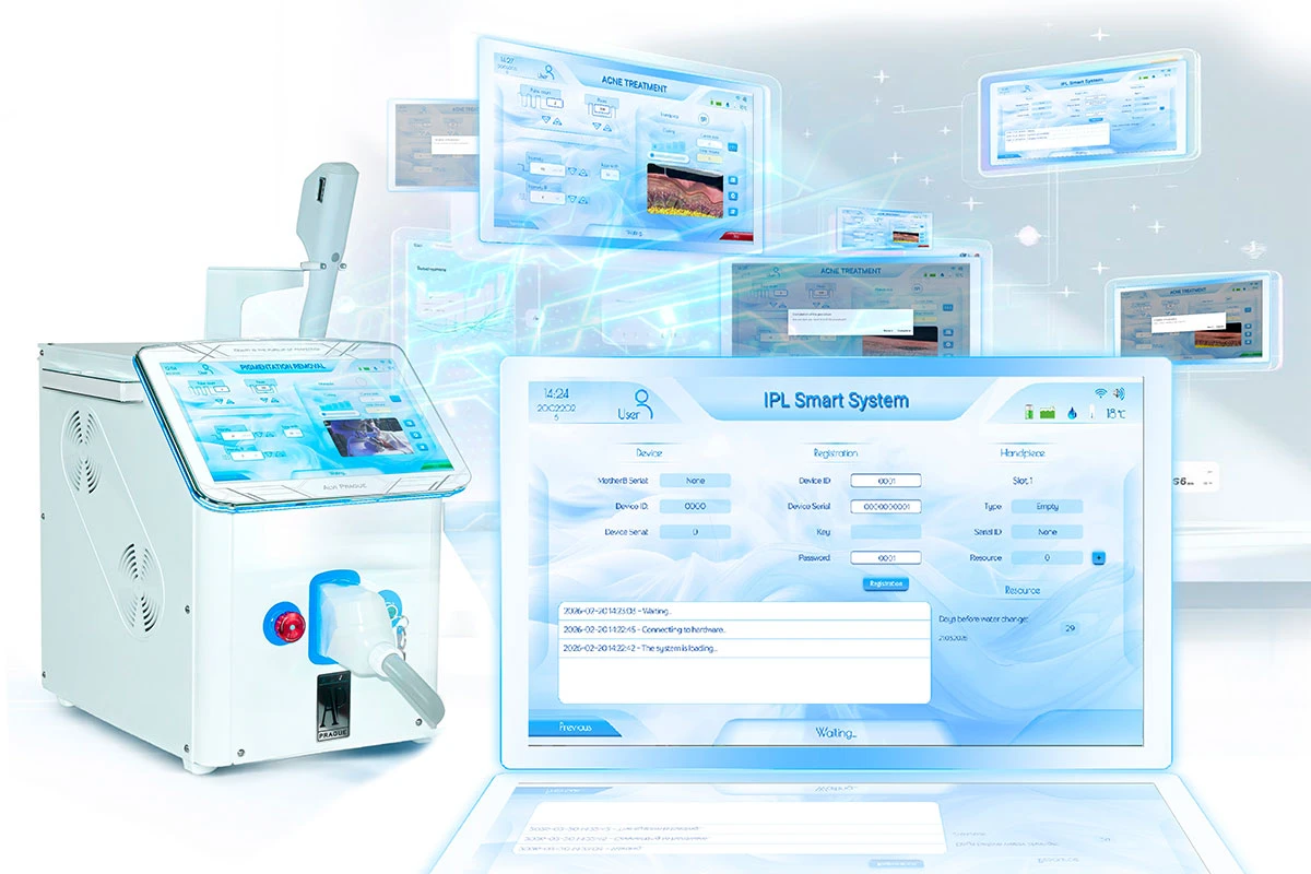 Macchina luce pulsata professionale IP-100 Light Pro Smart 11