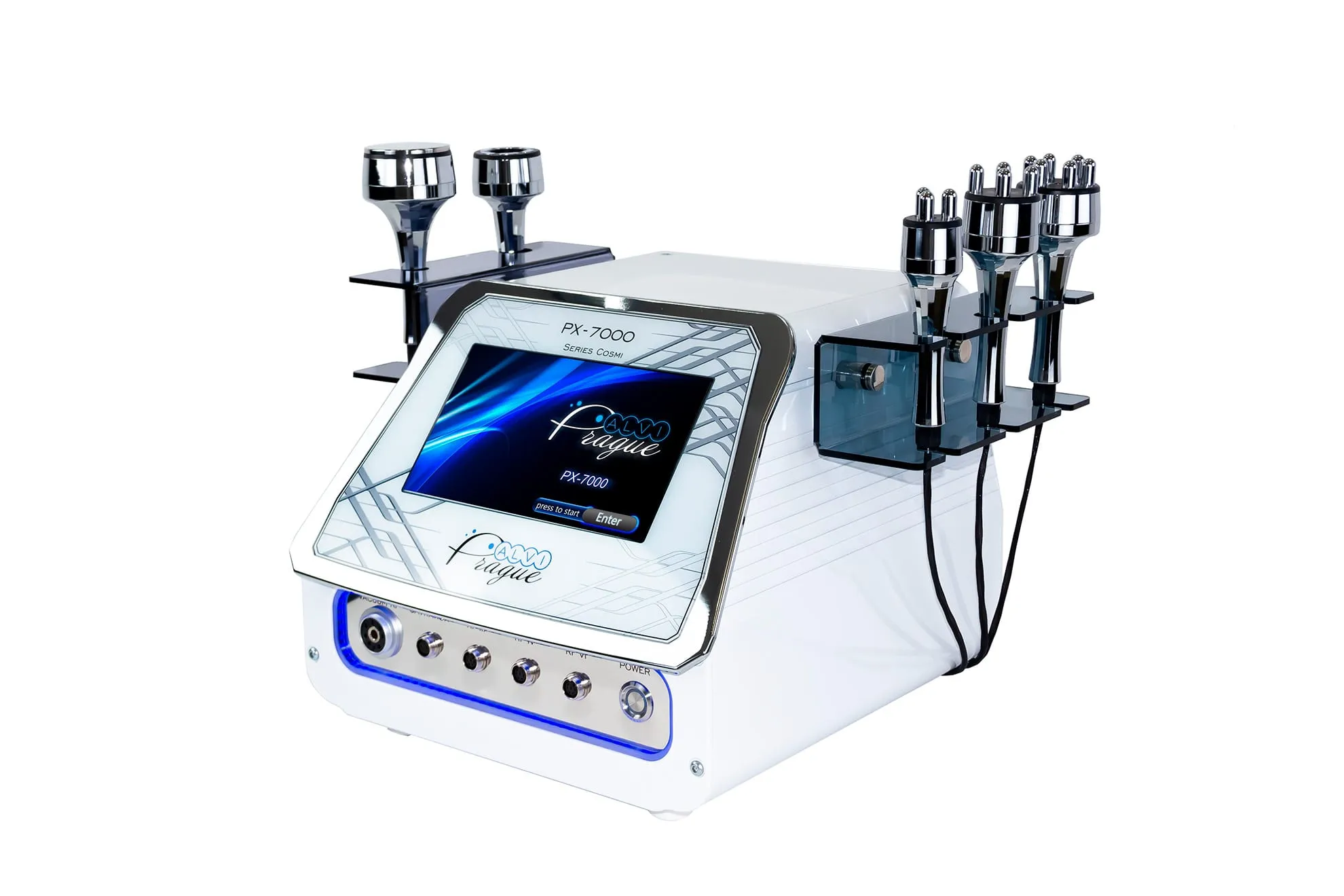Dispositivo cosmetologico multifunzionale per la correzione del corpo PX-7000