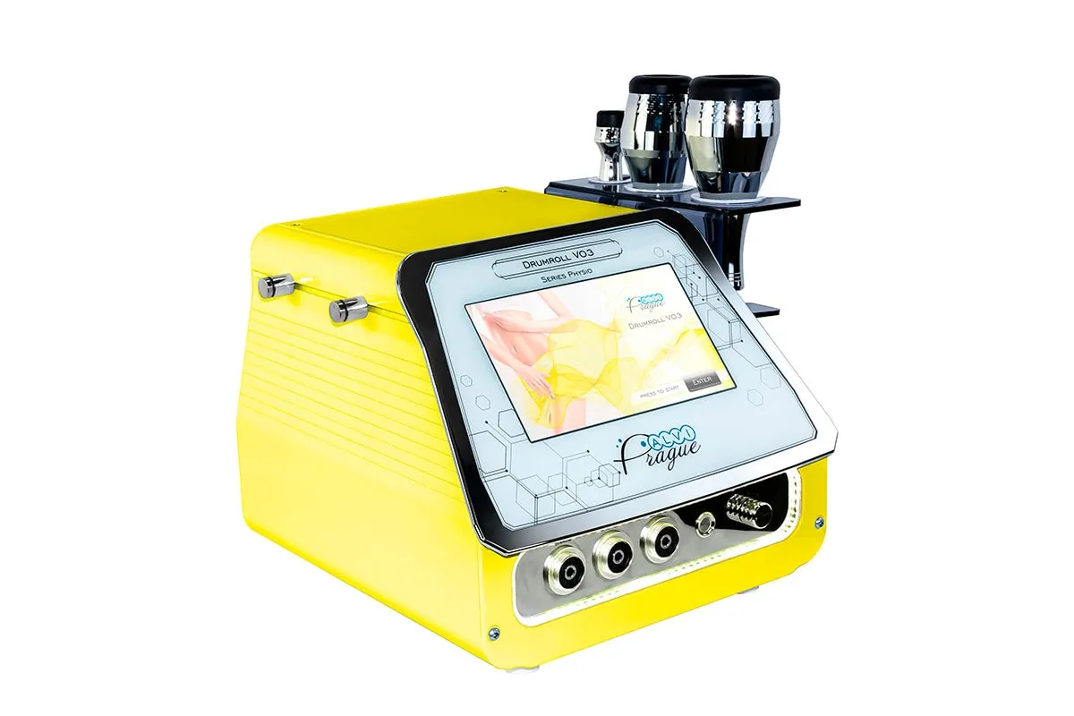 dispositivo di massaggio termico ad impulsi a vuoto drumroll v-03 yellow massaggio termico 2