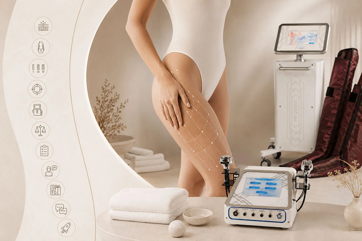correzione hardware della cellulite per centri estetici