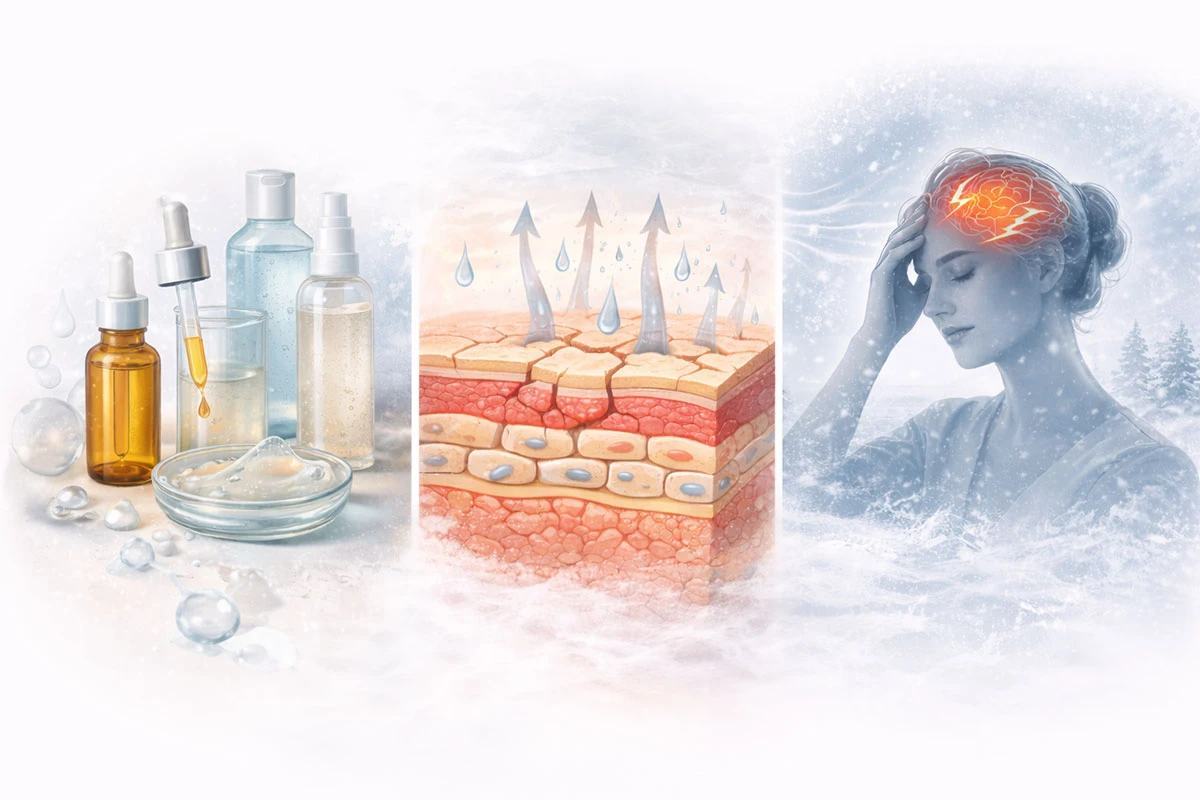 perché la pelle non trattiene l’umidità anche con una corretta routine