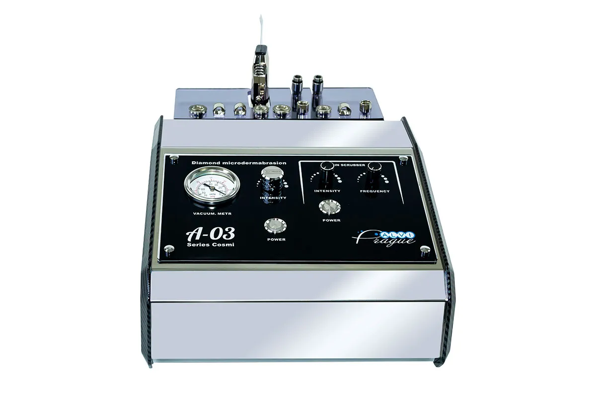 apparecchio di microdermoabrasione al diamante + scrubber ultrasonico A-03 diamante + scrubber
