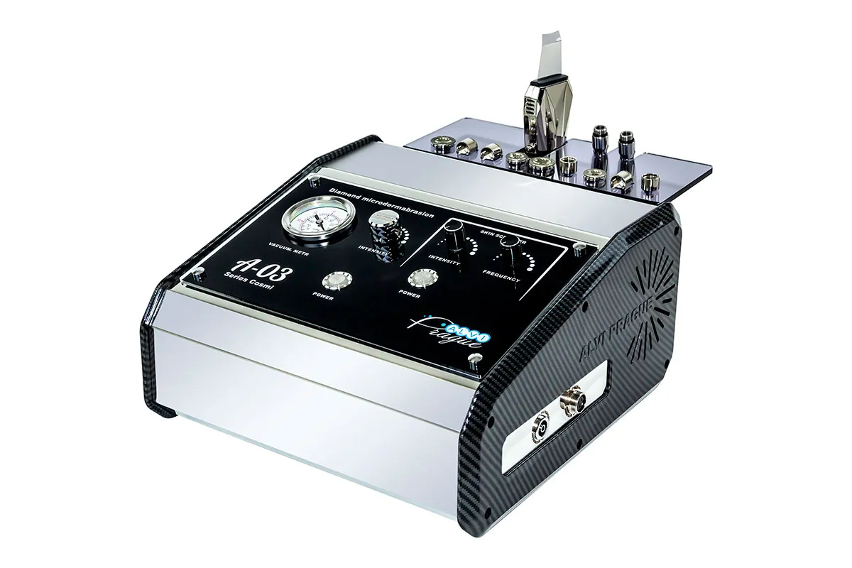 apparecchio di microdermoabrasione al diamante + scrubber ultrasonico A-03 diamante + scrubber 1