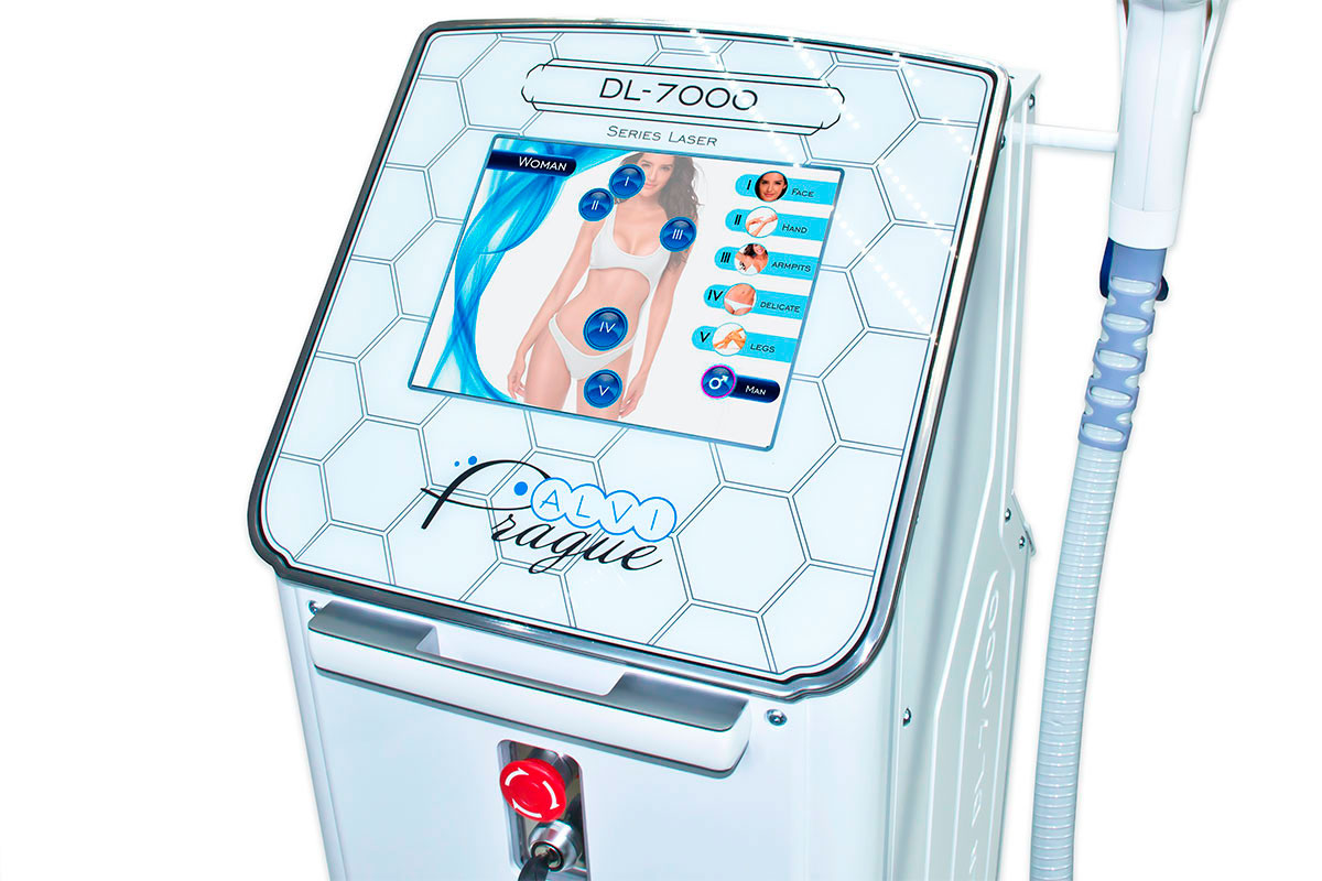  dispositivo di epilazione laser ultra pulse dl-7000