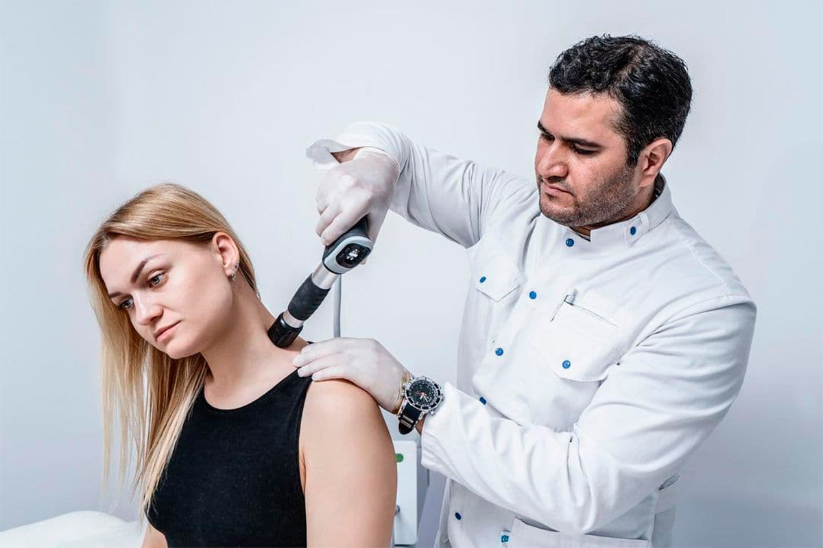 dispositivo per la terapia ad onde d'urto fiopro 2000 d'urto 3