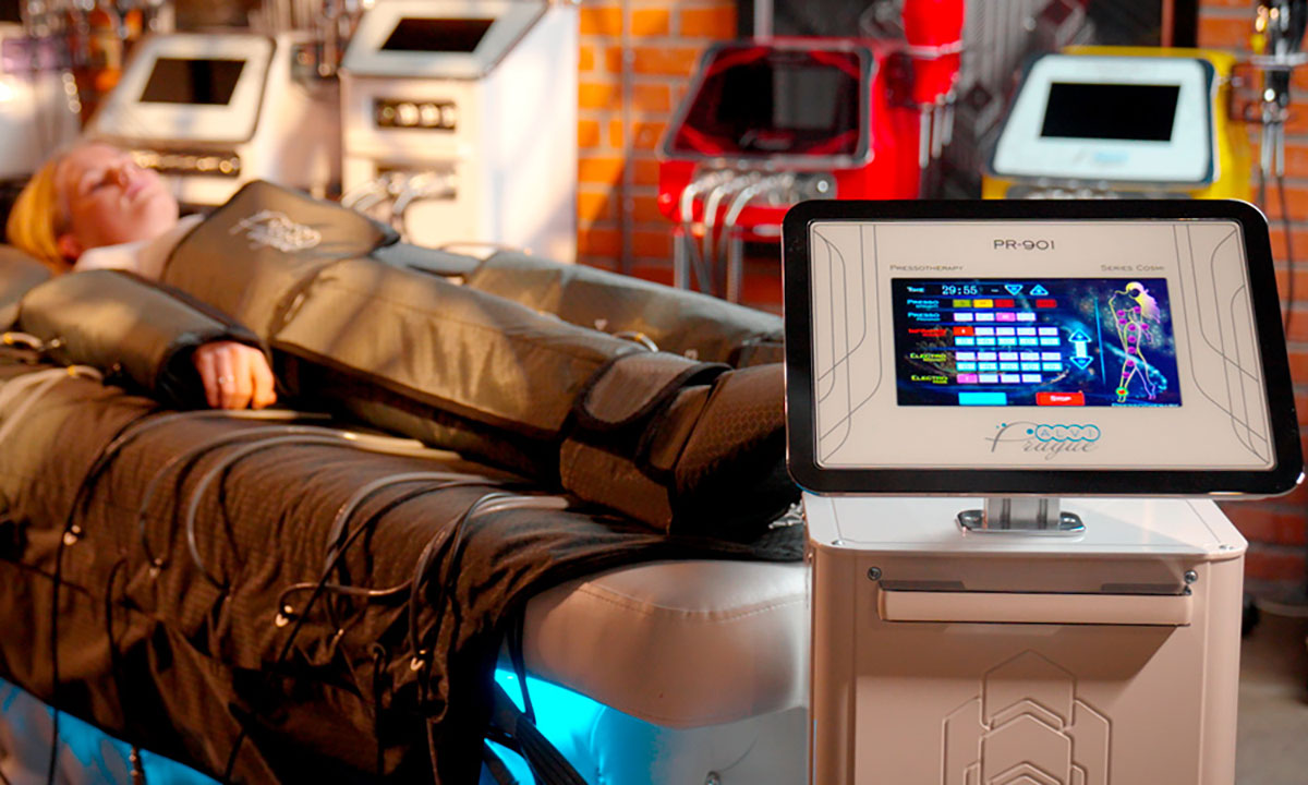 pressoterapia per la bellezza e il benessere