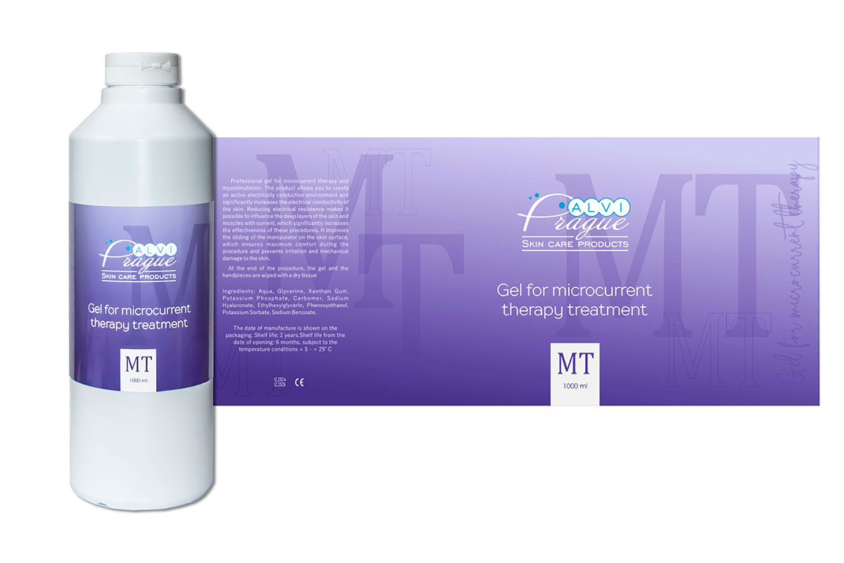 Il gel per la terapia a microcorrenti