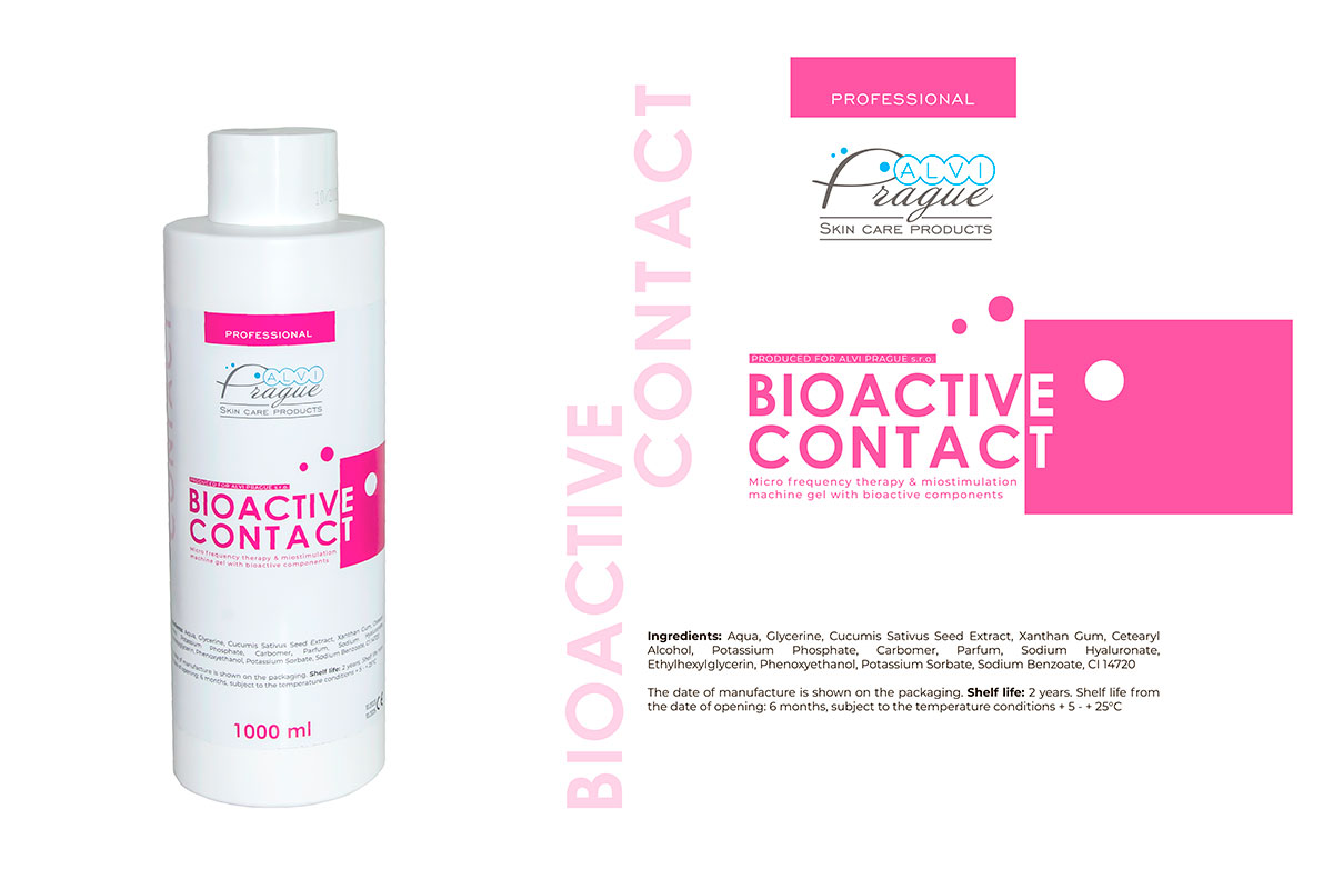 Gel per terapia microcorrente Contatto bioattivo 1 l