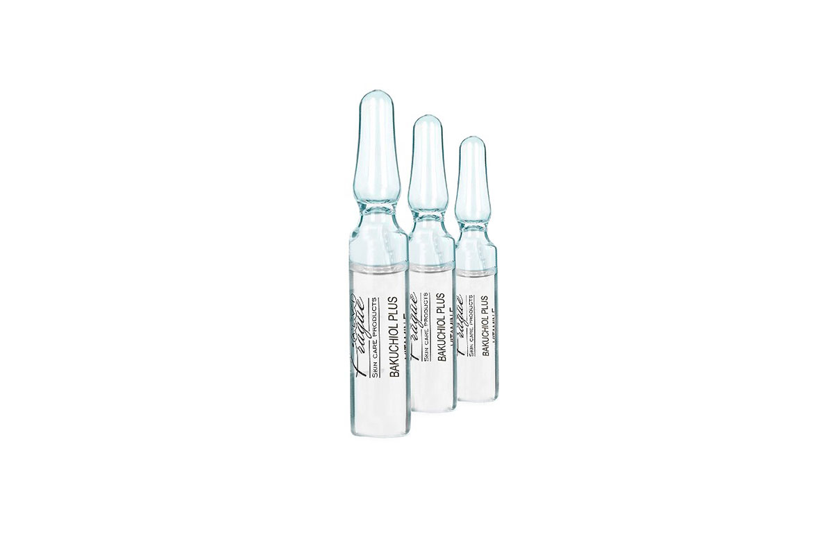 Ampolle con bakuchiol e vitamina E 3